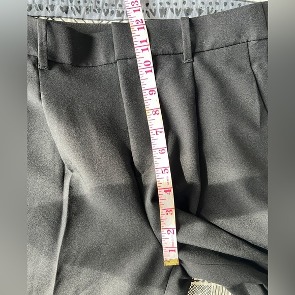 NWOT Uniqlo Womens Classic Black Office Work Preppy Casual Pants Trouser 26 - Picture 10 of 13